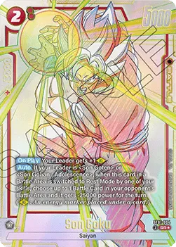 Son Goku (ST01-004) (V.2 – Alternate Art) – Story Booster 01 [Fusion World] – Near Mint – JAP