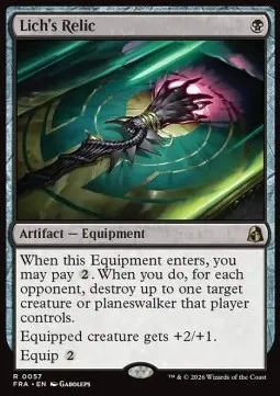 Lich’s Relic – Reality Fracture (57) – Foil [EN] – Near Mint