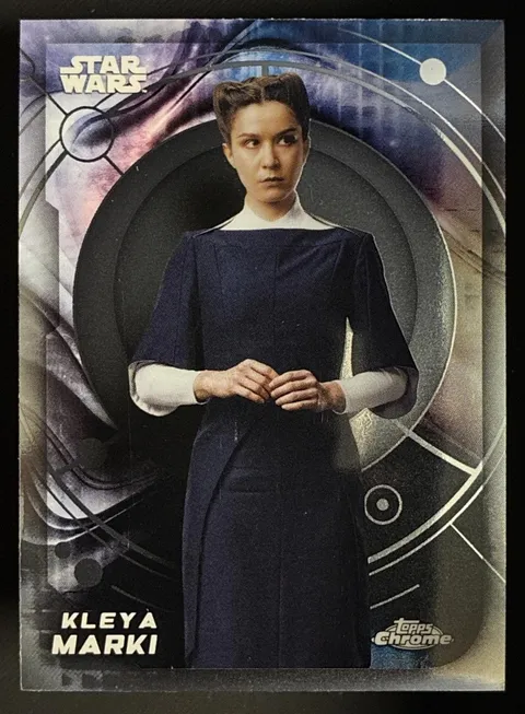 2026 Topps Chrome Star Wars #97 Kleya Marki – Near Mint