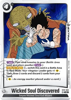 Wicked Soul Discovered (ST01-069) (V.1 – Common) – Story Booster 01 [Fusion World] – Near Mint – EN