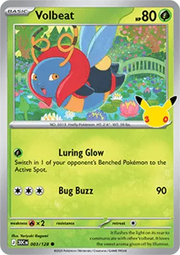 Muciole [Luring Glow | Bug Buzz] – 30th Celebration (003) – Near Mint – FR