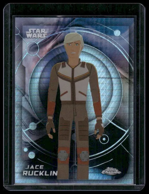 2026 Topps Chrome Star Wars #107 Jace Rucklin – Near Mint