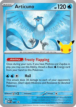 Artikodin [Frosty Flapping | Hail] – MEP Black Star Promos (097) – Near Mint – FR
