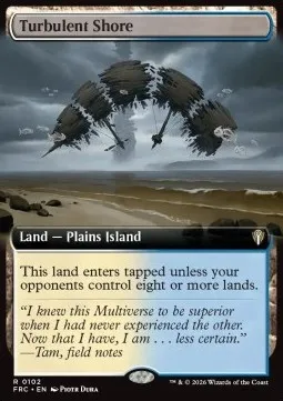 Turbulent Shore – Commander: Reality Fracture: Extras (102) [EN] – Near Mint