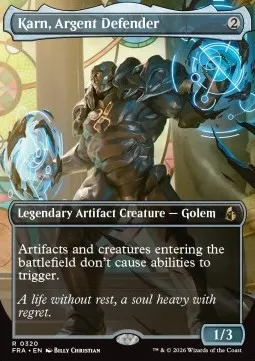 Karn, Argent Defender – Reality Fracture: Extras (320) [EN] – Near Mint