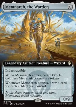 Memnarch, the Warden – Commander: Reality Fracture: Extras (100) [EN] – Near Mint
