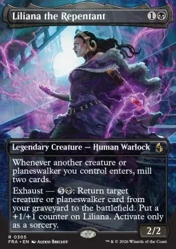 Liliana the Repentant – Reality Fracture: Extras (305) – Foil [EN] – Near Mint