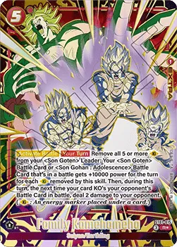 Family Kamehameha (ST01-015) (V.2 – Alternate Art) – Story Booster 01 [Fusion World] – Near Mint – JAP