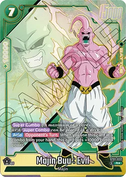 Majin Buu : Evil (ST01-032) (V.2 – Special Rare) – Story Booster 01 [Fusion World] – Near Mint – EN
